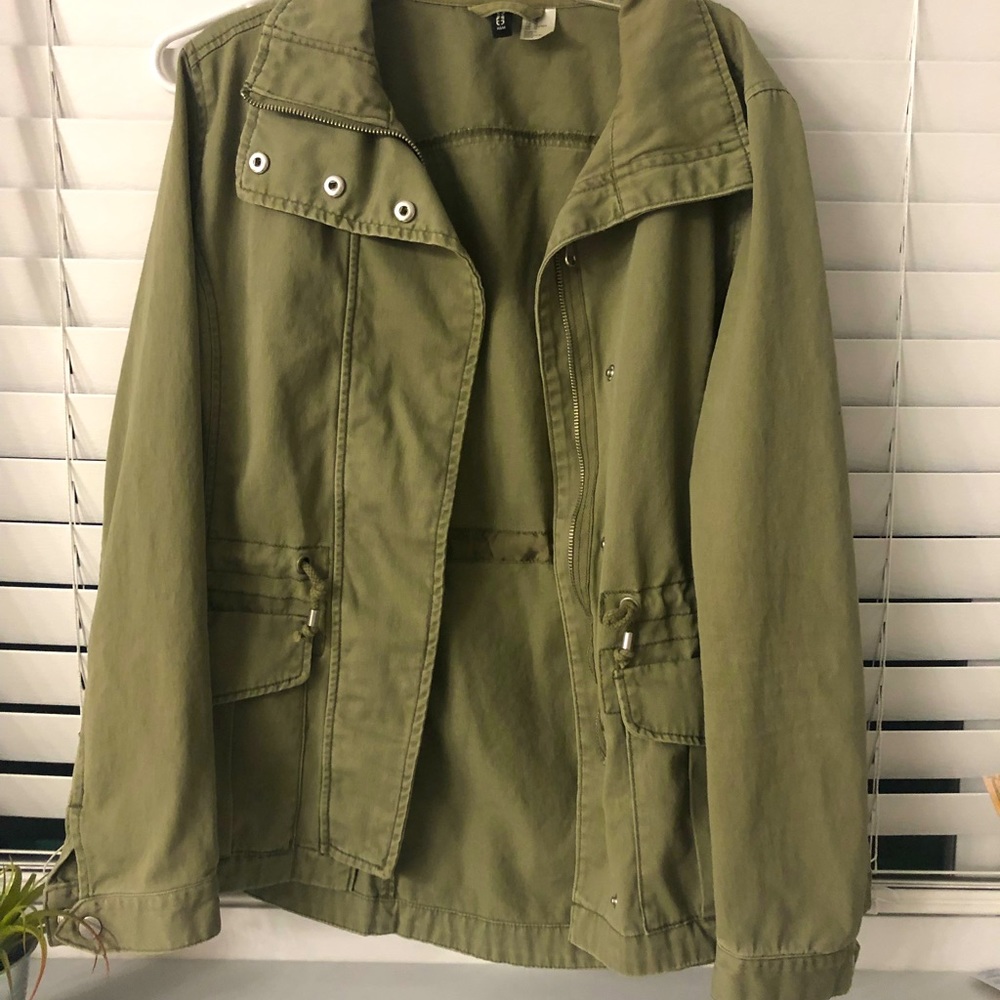 H&M arny green jacket